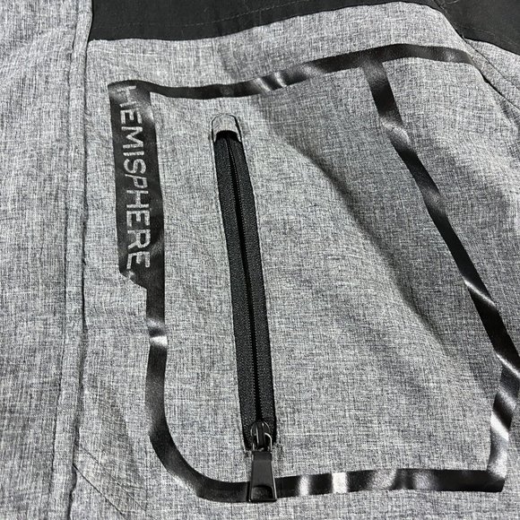 Hemisphere Jacket Mens Medium Outdoor Apparel performance Gray Sport Gray - Picture 5 of 14